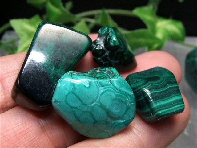 マラカイトと水晶たん！綺麗！すっごいズンとくる！ アズライト・マラカイト 8mm ブレスレット /Azurite with Malachite