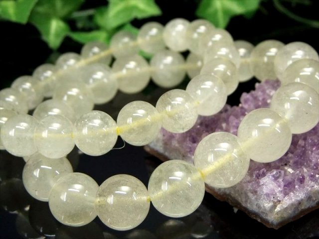 【大開運！高品質！】リビアングラス　透明感　大きいルース　ペンダント　ブレス 価格改定】[プレミアム]天然リビアングラスブレスレット（約24mm超大玉