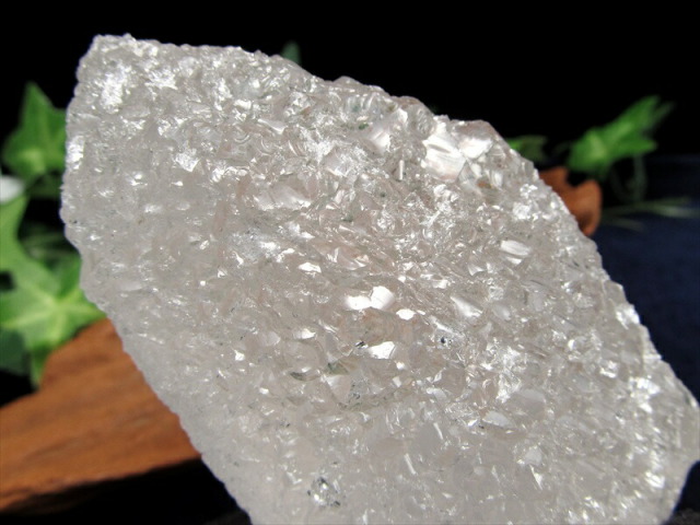 ヒマラヤ水晶 アイスクリスタル ニルヴァーナクォーツ 原石 最大幅 98mm 重さ 403g 強力なパワーを持つ水晶 近年発見された水晶 ネパール産