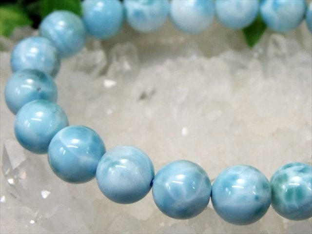 Berry様♥️ブレス2本ꕤラリマー ハート＆アラシャンくま天然石ブレス