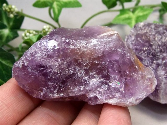 産地直送 希少産地 アメジスト 紫水晶 ロッククリスタル たっぷり300g