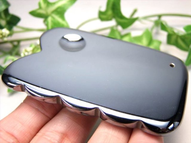 大特価 フラットタイプ テラヘルツ鉱石 かっさ 穴あり 1個売り 幅約8cm×5cm前後 つやつや光沢で鏡のような表面 2020年検査機関にて検査済み 本物保証
