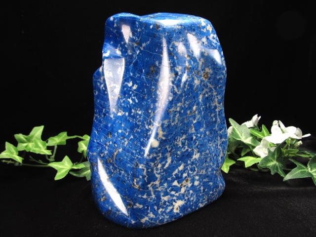 3A ラピスラズリ 磨き原石 タンブル 最大幅149mm 1.777kg 幸運の象徴 世界最古のパワーストーン ラピスラズリタンブル アフガニスタン産 ok-s-g