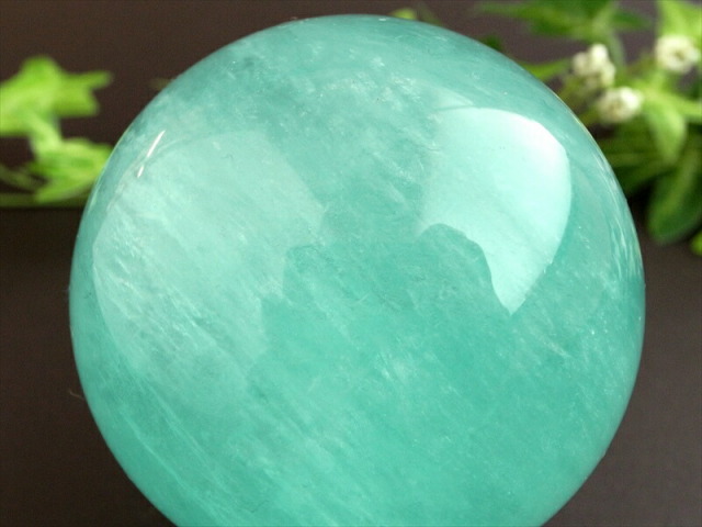 天然石 ＊ 丸玉 フローライト お守り 置物 約100mm 天然石 ＊ 丸玉 フローライト お守り 置物 約100mm フローライト 丸玉