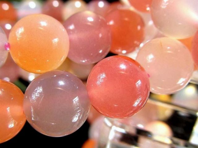 濃厚発色 ソルトソースアゲート ブレスレット 9mm-9.5mm×21珠前後 近年流通の人気レア瑪瑙 仏教七宝の一つ 天然無処理 中国 四川省 塩源県産 パワーストーン