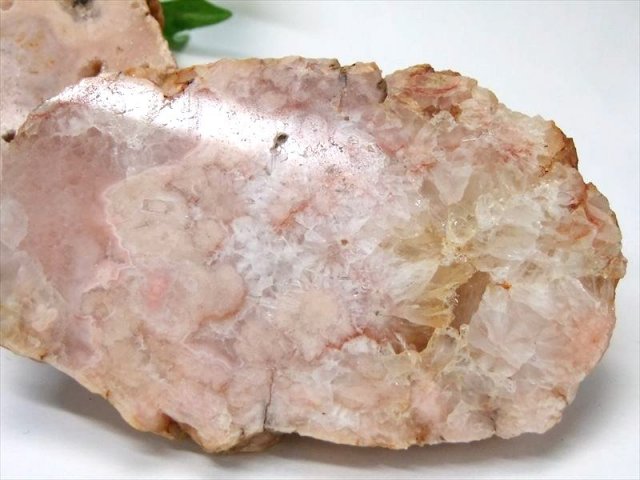 桜満開 さくらメノウ プレート原石 1個売り 重さ70g-90g 桜が咲く瑪瑙