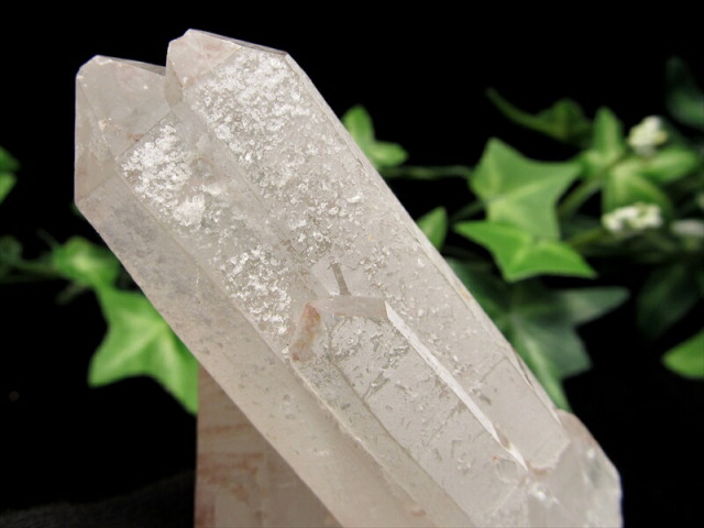 ピンクタイプ タンジェリン クォーツ クラスター 原石 最大幅 90mm 重