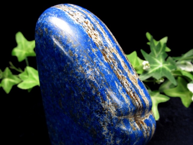 4A ラピスラズリ 磨き原石 タンブル 最大幅110mm 重さ668g 幸運の象徴 世界最古のパワーストーン ラピスラズリタンブル アフガニスタン産 パワーストーン