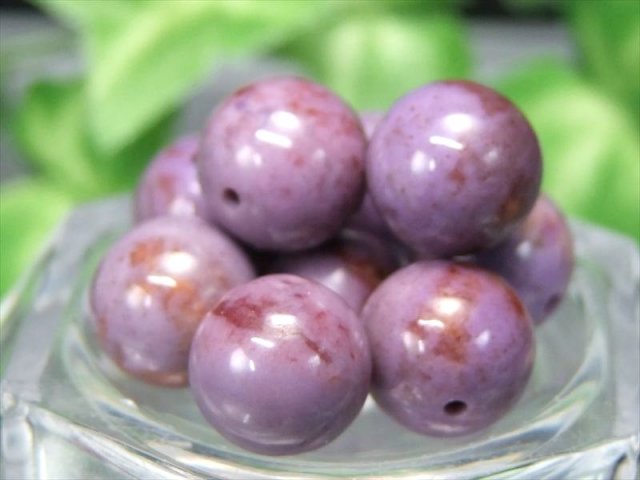 稀少色 ラベンダージェイド 3A ターキッシュ パープルジェイド 一粒売り 珠サイズ約9.5mm-10mm 流通量皆無 幻の トルコ翡翠 爽やかなブルーパープル トルコ産