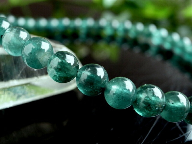 S級 インディゴブルートルマリン インディゴライト ブレスレット 4.5mm×41珠 電気石 10月誕生石 心身を安定させる石 極上一点物 ブラジル産 パワーストーン