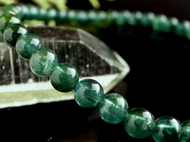 S級 インディゴブルートルマリン インディゴライト ブレスレット 4mm-4.5mm×42珠 電気石 10月誕生石 心身を安定させる石 極上一点物 ブラジル産