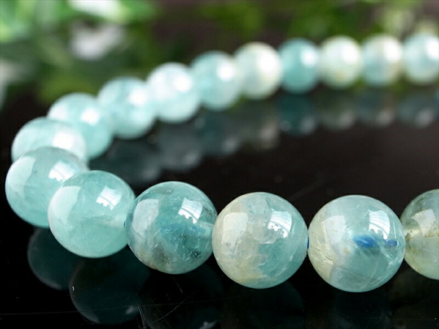 幻の宝石 グランディディエライト ブレスレット 6.5mm-7mm×28珠 限られ