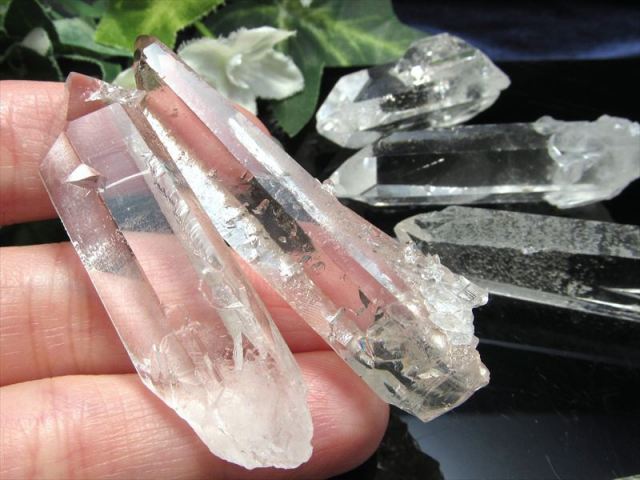5A 激レア産地 ゼッカ産 ヴィジョンクォーツ 単結晶 1個売り 重さ5g