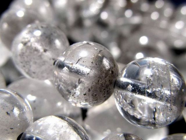 19mm✨　大玉　エレスチャルクォーツ　ブレスレット アクセサリー 大玉19.5ミリ エレスチャルクォーツブレスレット