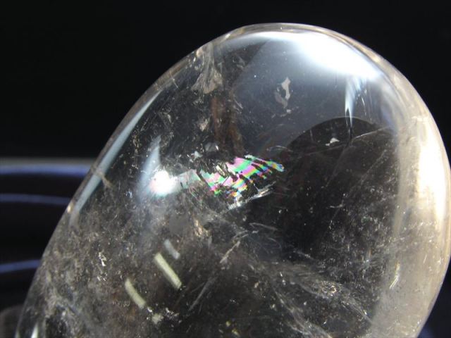 高品質 天然水晶 パームストーン 1個売り 重さ50g-70g つやつや 磨き石