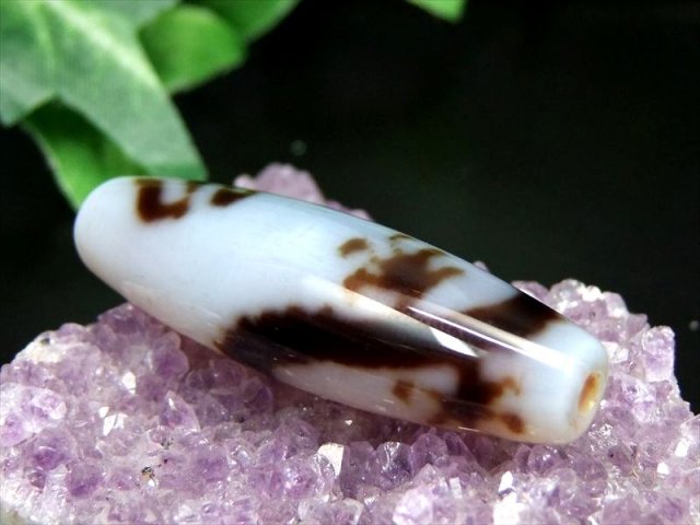 小さくて美しい！不調が治った日にきた龍神白天珠さま！ 待望の白天珠入荷 五本爪 龍神 白天珠 りゅうじんしろてんじゅ サイズ