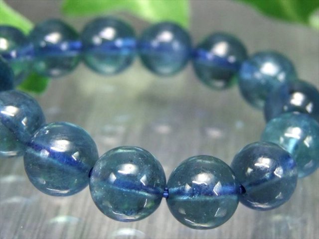 サンタマリアブルー 最高級S級 アクアマリン ブレスレット 8mm-8.5mm×23珠 3月誕生石 海の守護石 美しい若さと幸せな喜びの象徴 月の女神『ディアナ』の石