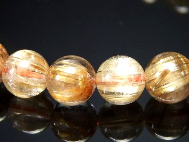 キャッツアイ効果あり 5A キャッツアイ ゴールドルチルクォーツ