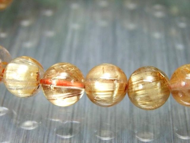 キャッツアイ効果あり 5A キャッツアイ ゴールドルチルクォーツ