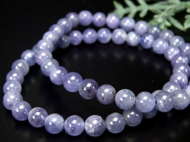 当たり 現品の5本 2A+ タンザナイト ブレスレット 6mm-+6.5mm×29珠 人生を良い方向へと導く石 12月の誕生石 持ち主の魅力を高める石 パワーストーン 1点もの