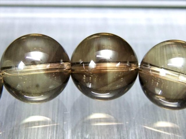 割引中‼️ゼウスシトリンファントム　天珠　パワーストーン　ブレスレット 大珠 5A ゼウスクォーツ スモーキーファントムシトリン ブレスレット