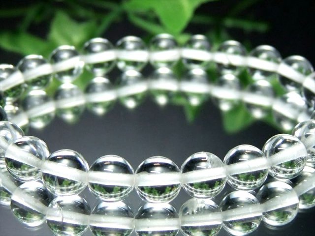 抜粋鑑別済み 超透明 超レアな丸珠 ペタライト ブレスレット 7mm-7.5mm×24珠 ネガティブなエネルギーを浄化 別名 天使の石 1点物 ブラジル産 パワーストーン