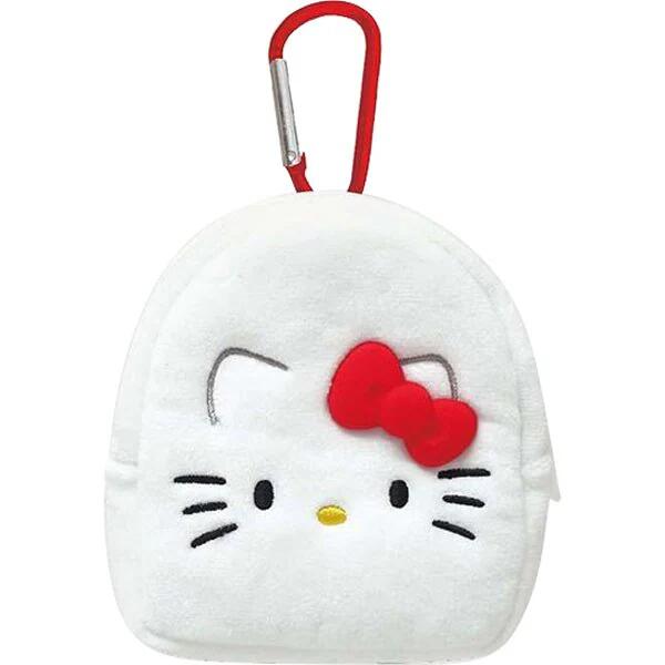 サンリオキャラクターズ パーツ付きポーチ ハローキティ SAC-PA-KT カラビナ付き ミニリュック型ポーチ 小物入れ ミニポーチ バッグチャーム サンリオ グッズ