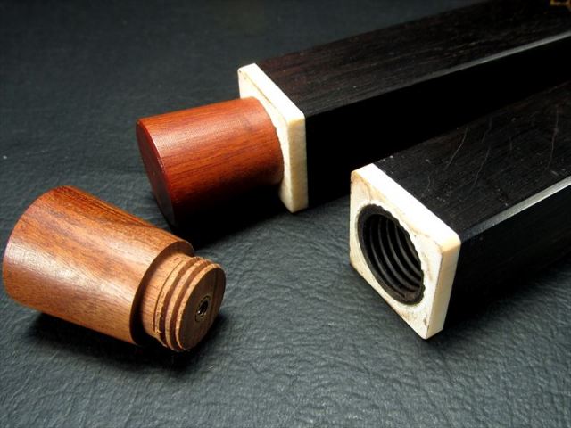 紫檀木のお香立て お香ボックス 蓮の花Cタイプ 神固 質感がサイの角に