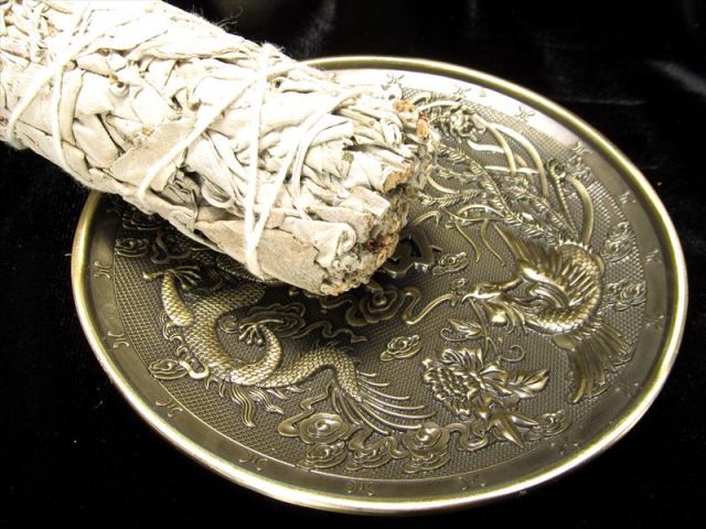 鳳凰と神龍 福が上がるお香立て 合金製 スティックタイプ コーンタイプ