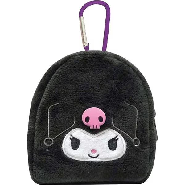 サンリオキャラクターズ パーツ付きポーチ クロミ SAC-PA-KU カラビナ付き ミニリュック型ポーチ 小物入れ ミニポーチ バッグチャーム サンリオ グッズ