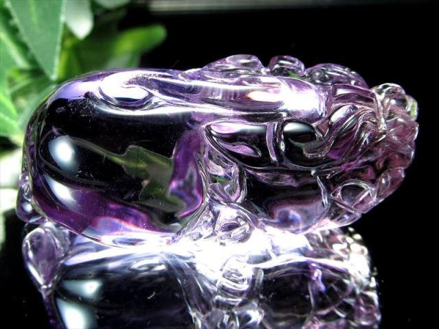 超貴重 ロマネサイトインINアメジスト龍亀 彫刻天然石置物開運風水