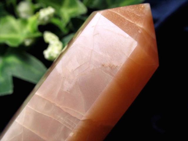 BO6☆特選ご奉仕☆永遠の愛♡【65mm『月長石』オレンジムーンストーン