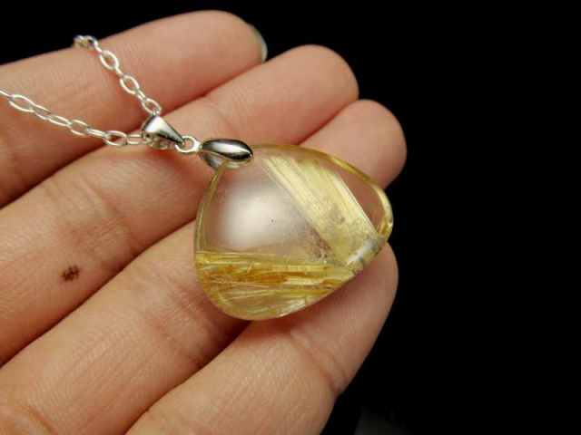 ゴールドルチルクォーツ ペンダント （ゴールドルチルクォーツ  