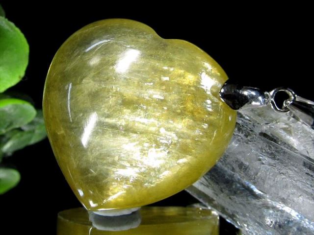 天然】タイチンルチルクオーツ ペンダントトップ 5.5gk18