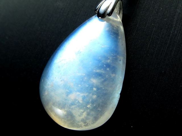 極上ブルーシラー☆ムーンストーンペンダントトップ