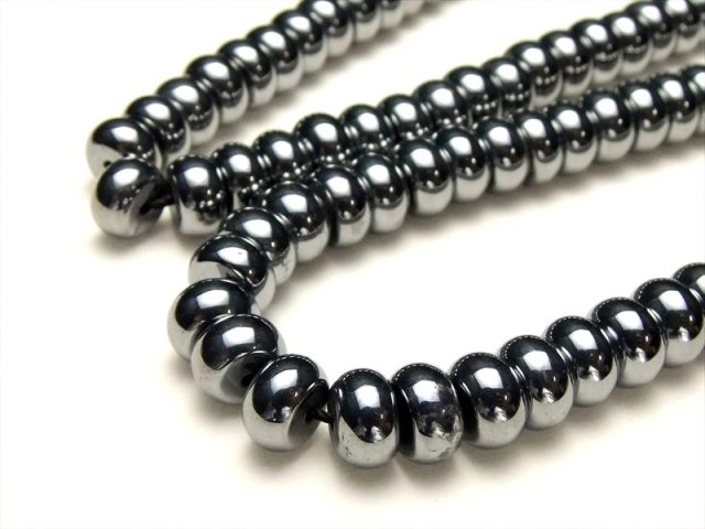 テラヘルツ鉱石 ぷっくりボタン型ビーズ 約6mm-6.5mm珠 厚み4mm 一連 約38-40cm 話題の 高純度 テラヘルツ 鉱石 2020年 検査機関にて検査済み 本物保証 返品保証