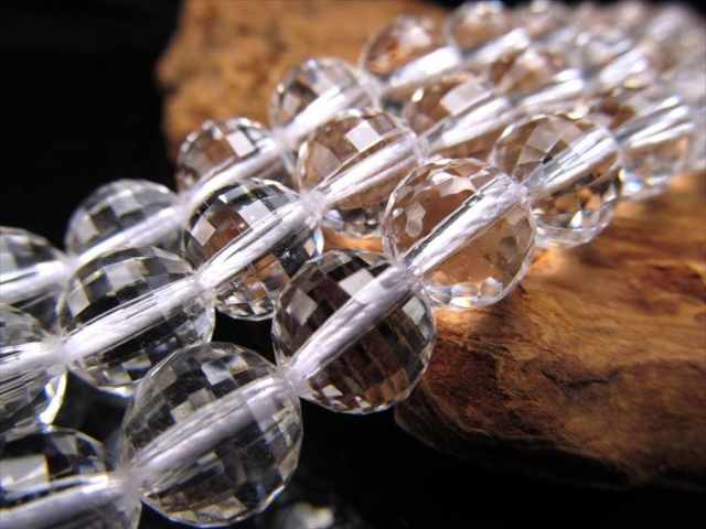 値下げ価格)NO.2 クリスタルミラーボール64面カット 8mm(10粒入り 