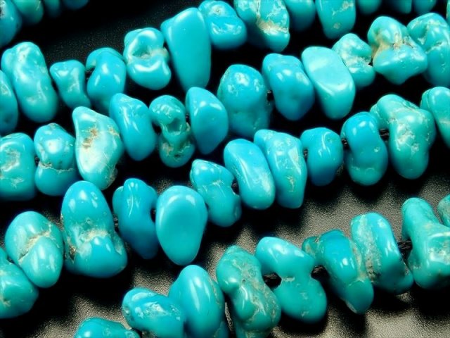 スリーピングビューティーターコイズ さざれ 連 約4mm-6mm 一連 約45