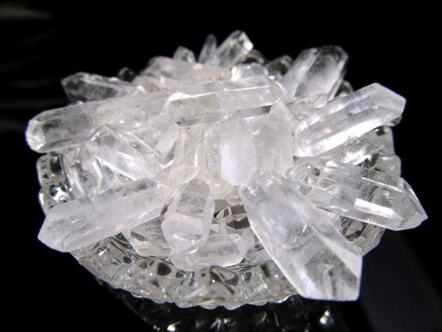 良質 見事なダブルポイント パキスタン産 水晶ダブルポイント原石 