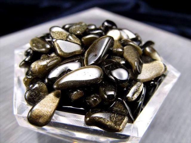 ★特選一石★未来を見通す石【200gゴールデンシャインオブシディアンさざれ】❤️ ☆特選一石☆未来を見通す石【200gゴールデンシャインオブシディアン