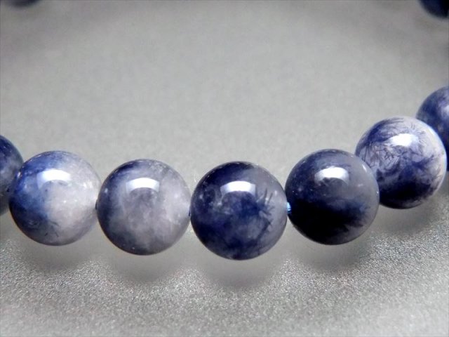 1粒売り 結晶くっきりタイプ 5A デュモルチェライト イン クォーツ 7.5