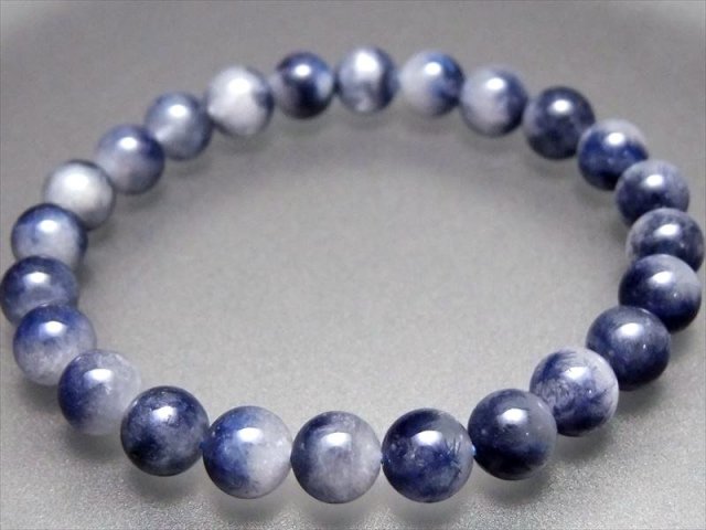 5A【デュモルチェライト イン クォーツ ブレスレット】 デュモルチェ