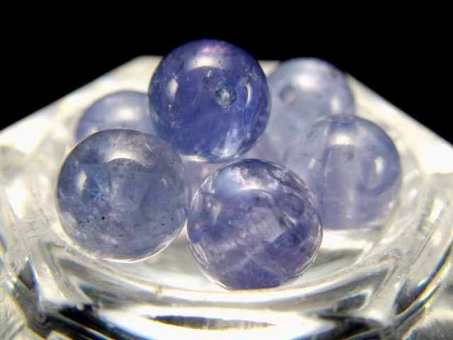 過去最高品質 S級 宝石質 タンザナイト バラ珠売り 1粒売り 6mm