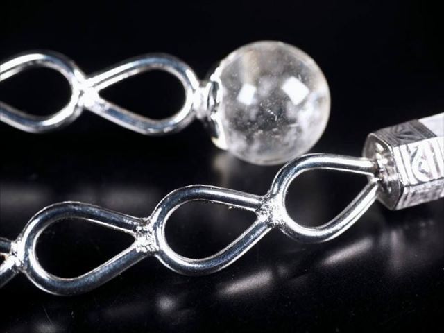 Himalayan水晶マジックワンドヒーリング宝石銀製シルバー Himalayan 水晶 マジックワンドヒーリング 宝石 銀製 シルバー