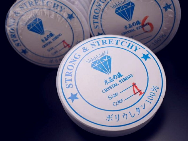 1個売り 0.4ミリ ブレス用ゴム ポリウレタンゴム