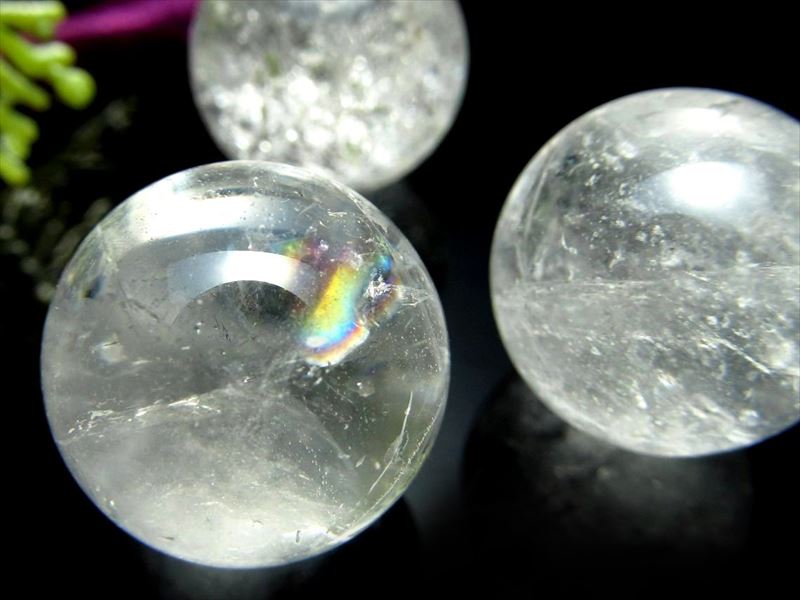 1個売り ノーマルタイプ マニカランクォーツ丸玉 約18mm-20mm ギャランティカード付き 極上透明 パワースポットの最高峰ヒマラヤ山脈 マニカランパールヴァティー渓谷産 sai