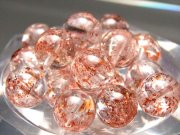 1粒売り 4A+ ストロベリークォーツ 苺水晶 ビーズ 約10.5mm-11mm珠 愛と美の象徴 ブラジル産 sai