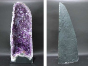 店頭展示中 メノウ共生 アメジスト ドーム アメジストカペーラ 高さ62.5cm 重さ26.1kg 風水最強 最高品質 アメジスト原石 極上1点もの 動画あり ブラジル