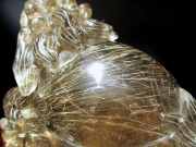 天然石　セレナイト　貔貅(ヒキュウ) と龍亀(ロングイ) ペアの置物 天然石 セレナイト 貔貅(ヒキュウ) と龍亀(ロングイ) ペアの置物