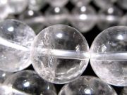 今だけ特価 サインジ産水晶ブレスレット 約12mm-12.5mm×17珠前後 シュワっと広がる ヒマラヤの神秘を感じる天然クォーツ パワフルで圧倒的な浄化力